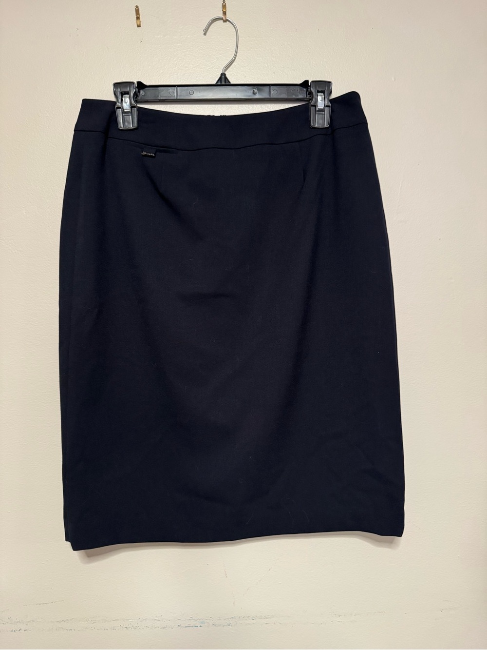 Calvin Klein Navy Blue Pencil Skirt